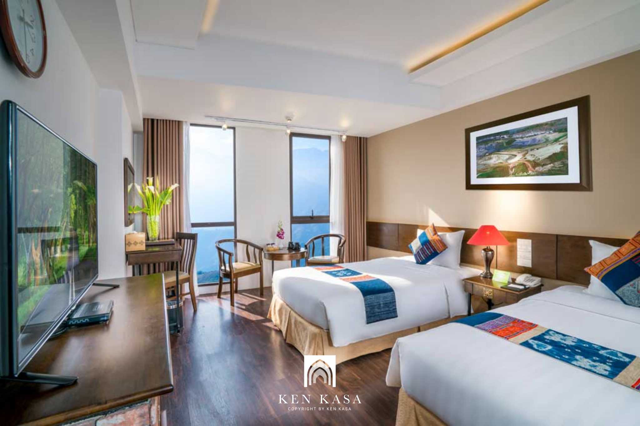 Phòng sang trọng tại Amazing Hotel Sapa